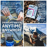 Aquatabs 49mg Water Purification Tablets (30 Pack). Water Filtration System for Hiking, Backpacking, Camping, Emergencies, Survival, and Home-Use. Easy to Use Treatment and Disinfection.