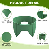 6 Set 9.6 inch Planting Grow Ring, 30Pcs DIY Plant Growing Rings
