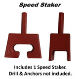 Keyfit Tools Ground Anchor Speed Staker Drill in Your Heavy Duty Spiral Ground Anchors in Seconds. Multi Functional Works On Dog Ties Tree Anchors Screw in Tent Stakes Solid Steel