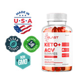 Blast Keto ACV Gummies - Official Blast Keto ACV Advanced Premium 1050MG Vitamin Gummys, Blast Keto All Natural Apple Cider Vinegar Formula, BlastKeto ACV Review, 60 Gummies for 1 Month