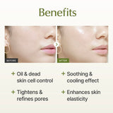 SU:M Micro-Active Super Matcha Pore Mask Pack (3.38fl oz) - Pore refining, oil control, exfoliating mask. with Matcha Blended Complex, Zinc PCA, and Fermented Vitamin B3 for smoother, clearer skin