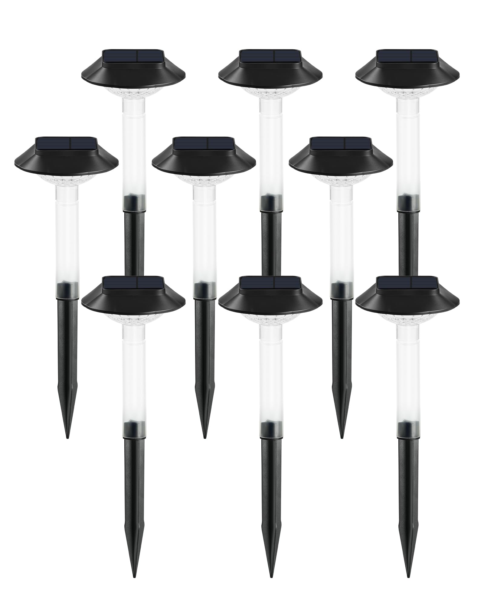 ALEPOD Color Changing Solar Pathway Lights - Thumbnail 4