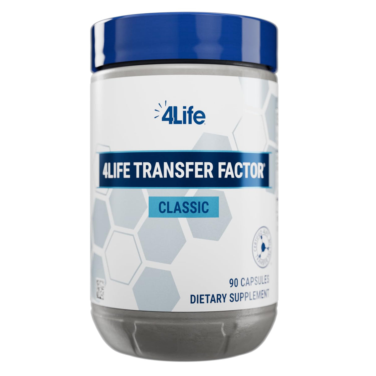4Life Transfer Factor Classic -with Cow Colostrum for Enhanced Immune Response, Recognition, and Memory - for Ages 2 and Up - 90 Veggie Capsules