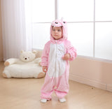 CuteOn Toddler Halloween Costume Onesie Cosplay Romper Christmas Infants Baby Costume Pink Dinosaurs 2-3 Years