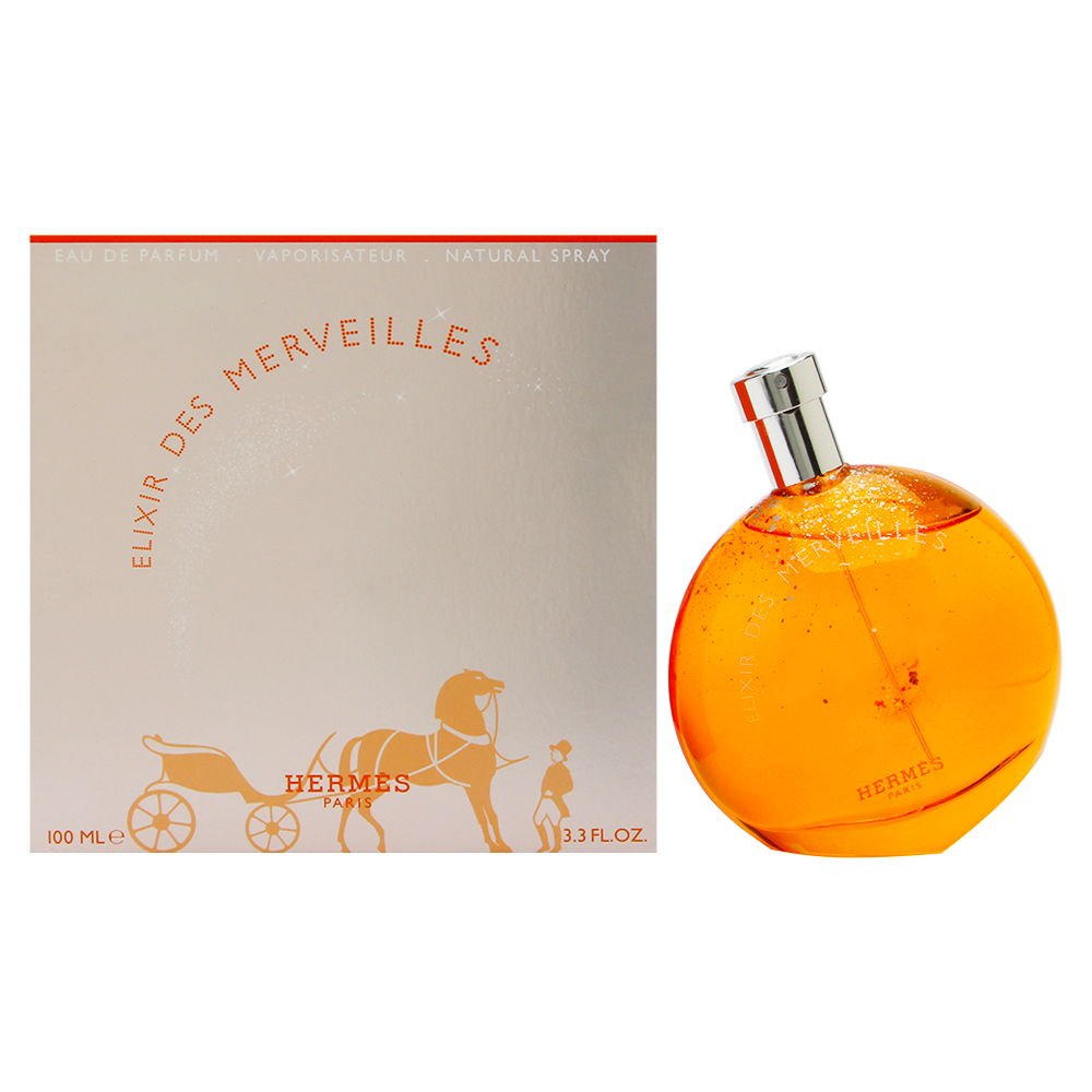 Hermes Elixir Des Merveilles Eau De Parfum for Women, 3.3 Fluid Ounce