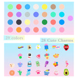 58 Pack Mini Slime kit,Butter Slime Party Favors, Slime Bulk Toy for Classroom Prizes, Christmas Stocking Stuffers, Goodie Bag Stuffers for Kids Boys Girls, Ideal Birthday Easter Filling Gifts