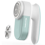 BEAUTURAL Fabric Shaver and Lint Remover, Rechargeable Sweater Defuzzer with 2 Speeds, 1 Replaceable 6-Leaf Blade, Remove Fuzz, Lint Balls, Pills, Bobbles for Clothes and Furniture