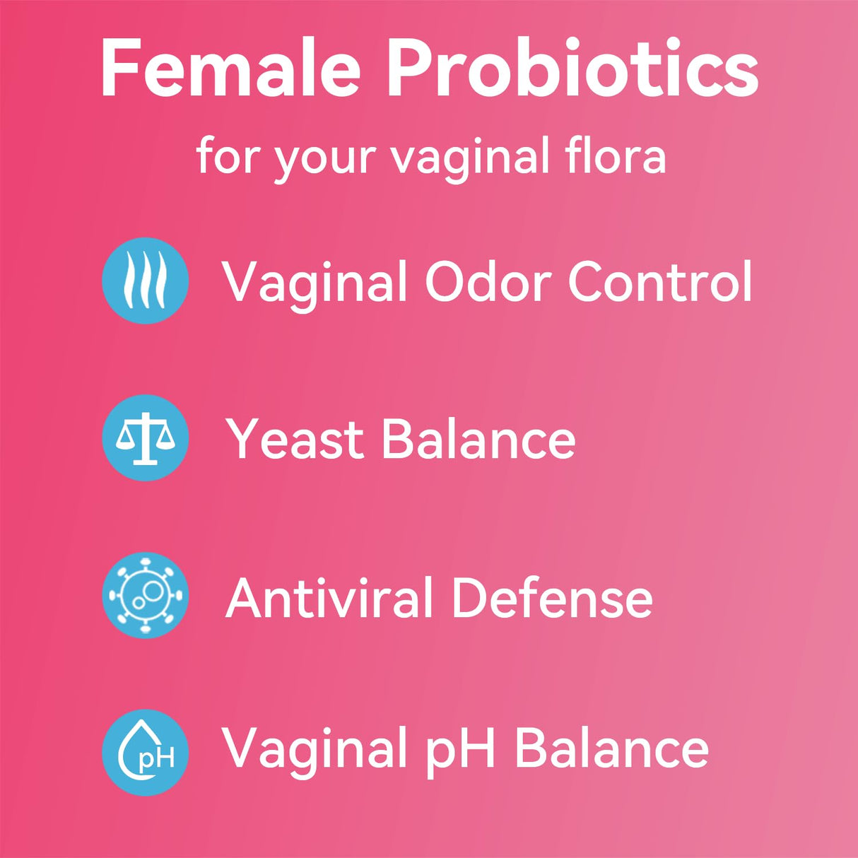 Vevoec Gynable Vaginal Probiotics for Women,Female Probiotic for pH Balance with Lactobacillus 5 Billion CFU Probiotics Blend,Selenium-Vitamin D3,Promote Healthy Vaginal Odor & Vaginal Flora,90 Count