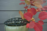 Floral Cage Arranger for Flowers l Bouquet Floral Cage l Pillow Floral Cage for Centerpieces and Vases l Sell in Set of 2 (6", Pillow) (334-96-07)