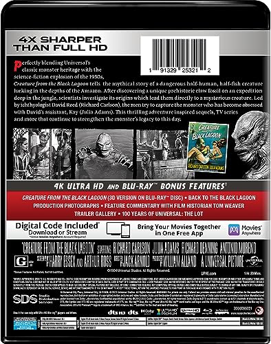 Creature From the Black Lagoon - 4K Ultra HD + Blu-ray + Digital [4K UHD]