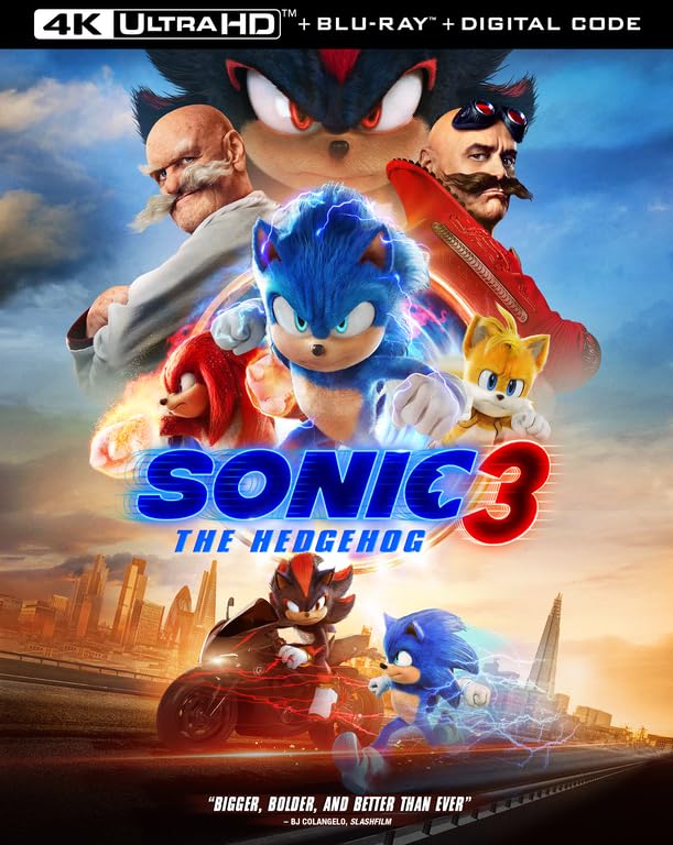 Sonic The Hedgehog 3 [4K + Blu-Ray + Digital Copy] [4K UHD]