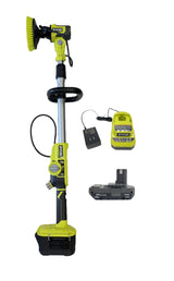 RYOBI ONEAND 18V Cordless TELESCOPING Power Scrubber and Compact Power SCRUBB