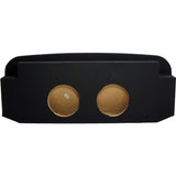 American Sound Connection - Compatible with Chevy Avalanche or Cadillac Escalade EXT 2002-2013 Dual 10Subwoofer Behind Seat Sub Box Speaker Enclosure