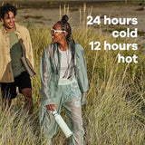 Hydro Flask Stainless Steel Standard Mouth Water Bottle with Flex Cap and Double-Wall Vacuum Insulation