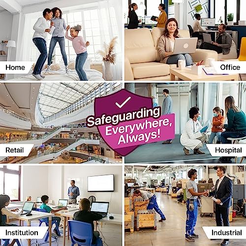 Simply 16x20x1 Air Filter, Merv 11, MPR 1000, 6 Pack, For Home AC Furnace & HVAC (Actual Size: 15.75"x19.75"x0.75") DUST, Pet, & Allergy Control