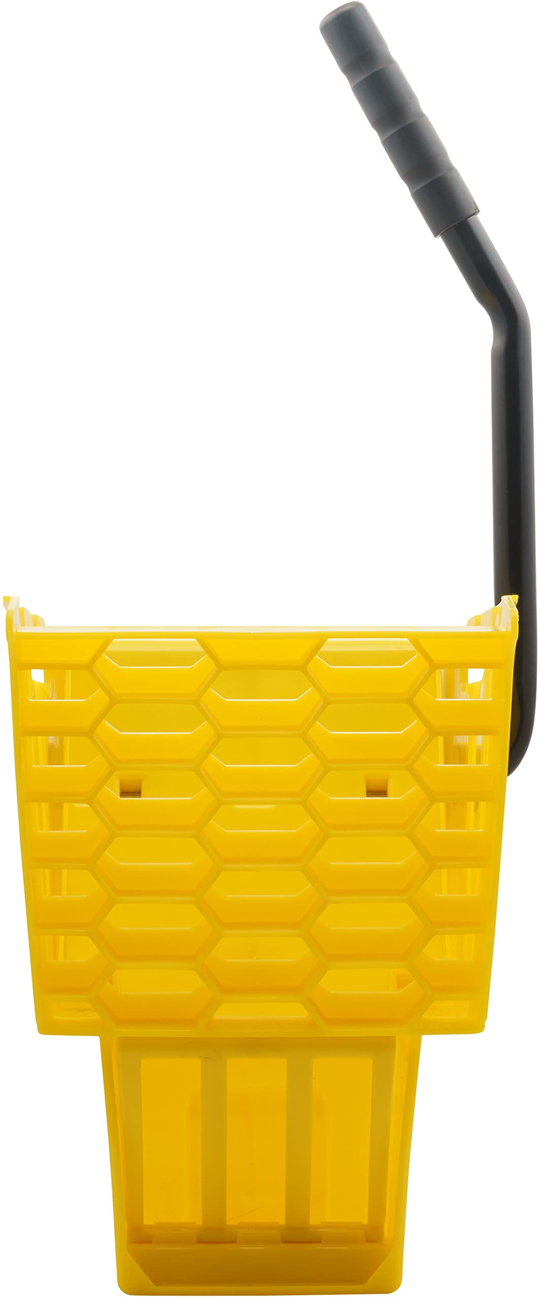 SPARTA OmniFit Mop Bucket System, Durable Mop Bucket, Side Press Wringer, and Soiled Water Insert, Floor Cleaning Essentials for Commercial and Home Use, 35 Qt Capacity, 1 Count, Yellow