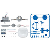 4M: Green Science: Rover Robot - DIY Robotics Assembly Kit, Solar & Battery Hybrid Power Rolling, STEM Building, Physics Toy Activity Set, Kids Age 5+