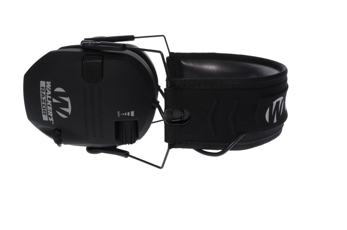 Walker's Razor Slim Electronic Muff, Black