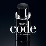 Armani Beauty - Code - Eau de Parfum - Cologne for Men - Fougère Ambery Spicy Men’s Fragrance - Green Mandarin, Nutmeg, Tonka Bean Notes - 2.5 Fl Oz