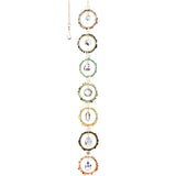 Healing Crystal Energy Wind Chime, 7 Chakra Sun Catcher, Meditation Home Decoration, Gem Wall Decoration, Birthday Gift, Healing Crystal Energy Sunlight Catcher