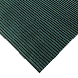 Rubber-Cal "Ramp-Cleat" Non-Slip Outdoor Rubber Mats - 1/8 in x 3 ft x 8 ft Floor Mat