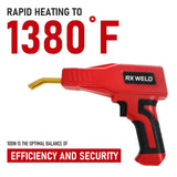 RX WELD 2-in-1 Plastic Welder, 1000PCS Hot Stapler Repair Kit
