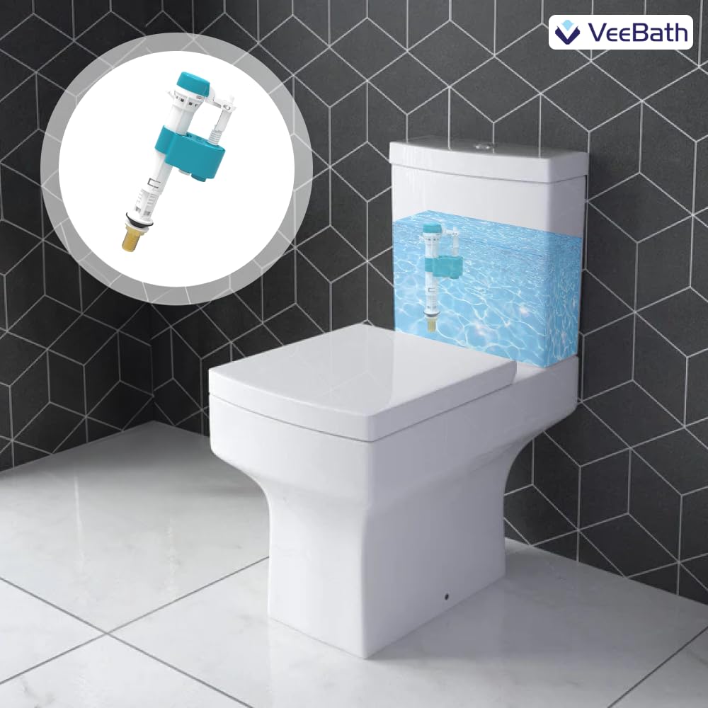 Mv 1/2" Toilet Cistern Bottom Entry Inlet Fill Valve Brass