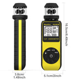Handheld Anemometer Update Wind Meter with 360° Rotation Any Wind Direction for Measuring Wind Speed, Temperature with LCD Backlight for Shooting, Drone Flying- RQ-881M