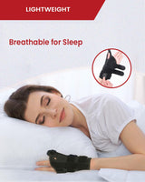 Hurmoya Wrist Brace Thumb Spica Splint Support for Carpal Tunnel, De Quervain's Tenosynovitis, Tendonitis Pain Arthritis Trigger for Man and Women (Medium - Right Hand)