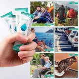 OUMEE 50 Pack Poo Gel for Portable Toilet, Camping Toilet Powder, Eco Absorbent Gel, Portable Urine Packets for Outdoor Camping Recreation Supplies (50)