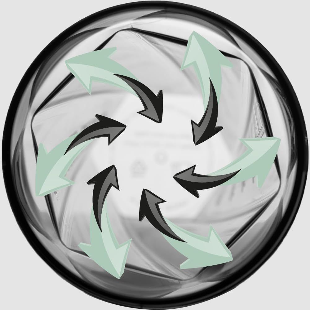 HELIMIX 2.0 Vortex Blender Shaker Bottle Holds upto 28oz | No Blending Ball or Whisk | USA Made | Portable Pre Workout Whey Protein Drink Shaker Cup | Mixes Cocktails Smoothies Shakes | Top Rack Safe