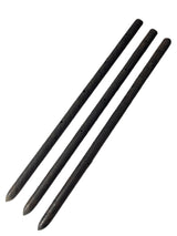MCA 18" Round Steel Concrete Form Stakes (10 Pack) 3/4" Heavy-Duty Pointed with Holes – for Construction, Landscaping, Garden, Anchoring