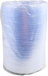 PACTOGO Clear Shrink Bands - Fits Round Plastic Soup/Deli Containers Sizes 8-32 Ounces (Pack of 250)