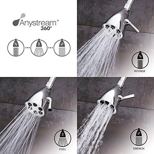 Speakman S-2252-ORB Signature Brass Icon Anystream High Pressure Adjustable Shower Head, Oil-Rubbed Bronze