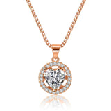 Gifts for Women Jewelry Sets, 4 Pieces Rose Gold Women's Watch Necklace Earring Bracelet Birthday Gifts for Women's Jewelry Sets for Women Gift for Wife Girlfriend Her Birthday Gift for Mom Mother