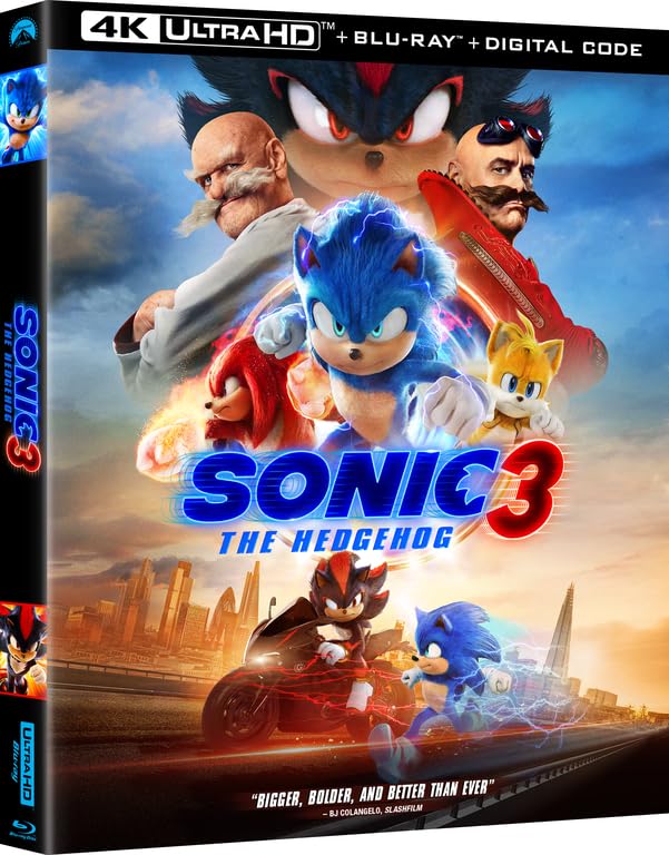 Sonic The Hedgehog 3 [4K + Blu-Ray + Digital Copy] [4K UHD]