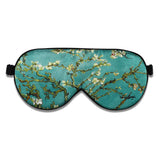 Alaska Bear Natural Silk Sleep Mask, Blindfold, Super Smooth Eye Mask (Blossom Almond)