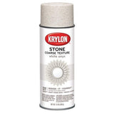 Krylon Coarse Stone Textured Finish, White Onyx, 12 oz