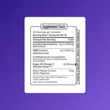 Creatine Monohydrate Powder - Omega 3, HMB, Watermelon Flavor - High Absorption for Men & Women - Supports Energy & Muscle Repair - Founded by James Rodriguez - 30 Servings.