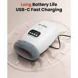 BOB AND BRAD Hand Massager with Heat and Compression, FSA HSA Eligible, Mothers Day Gifts for Mom, H60 Cordless Hand Massager for Arthritis and Carpal Tunnel, Pain Relief Heated Wrist Finger Massage