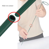 Plant Stake Support, Adjustable Height 16" or 30" for Garden Support Stake