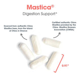 Allergy Research Group Mastica - Mastic Gum Capsules, Digestive Health Supplement for Adults, Mastic Resin Powder Capsules for Gut Health Support - 240 Count
