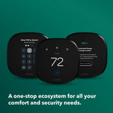 ecobee Smart Thermostat Enhanced - Programmable Wifi Thermostat - Works with Siri, Alexa, Google Assistant - Energy Star Certified - Smart Home