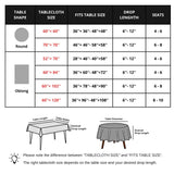 Red Brown Plaid Winter Rectangle Tablecloth - 60 x 120 Inch Oblong Polyester Checkered Gingham Christmas Table Cover Reusable Water Resistant for Fall/Autumn Thanksgiving Holiday Kitchen Dining