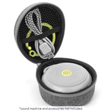 Yogasleep Crush-Resistant Travel Case for Hushh & Rohm White Noise Sound Machines, Provides Protection While Traveling, Double Stitch Zipper, Protection from Scratches & Water Splashes