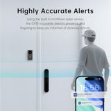 Aqara Smart Doorbell Camera G410 with Chime, 2K, HomeKit Secure Video, 2-Way Audio, Built-in Matter Hub, Wireless/Wired, Supports Apple Home, Alexa, Google, Home Assistant, 2.4G/5GHz Wi-Fi, Gray