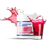 L-Arginine PRO | 5,500mg L-Arginine Plus L-Citrulline 1,100mg Grape Powder Drink Mix Supplement for Increased Nitric Oxide Production