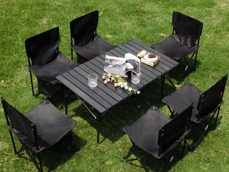 Camping Table Folding CampTable Aluminum Foldable OutsideTable Light Weight Portable