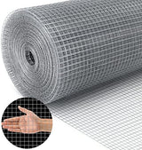 Land Guard 19 Gauge Hardware Cloth, 1/2 inch Chicken Wire Fence, Galvanized Welded Cage Wire Mesh Roll Supports Poultry Netting Cage Fence………