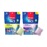 O-Cedar Floor Cleaning 20ct Pacs with Citrus Scent 10ct (1- Pack) and Lavender Scent 10ct (1-Pack)